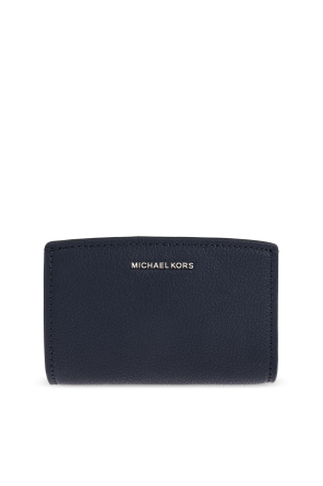 マイケルコースウォレットB Michael Kors Saffiano Leather Double Zip Wallet Phone Case